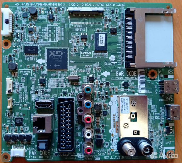 LED телевизоры LG по блокам