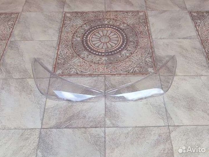 Стекло фары Hyundai Solaris 2, 2 Рестайлинг