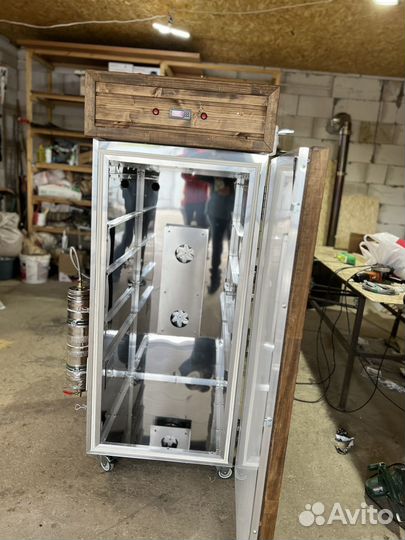 Коптильня 4в1 для горячего и холодного копчения