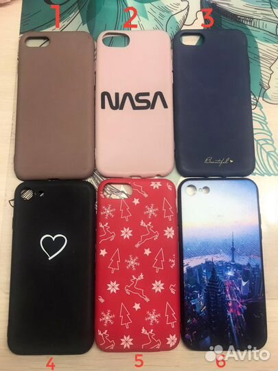 Чехол на iPhone 7 силиконовый