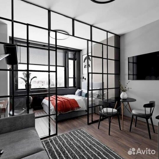 Межкомнатные перегородки стеклянные