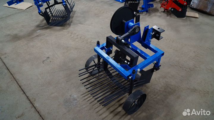 Картофелекопалка кв-01 для мотоблока (от ремня)