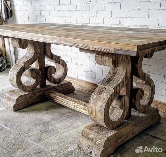 Стол из массива дуба(под заказ)