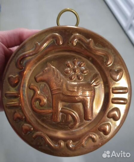 Бронь для Эльвиры. Медная форма для выпечки