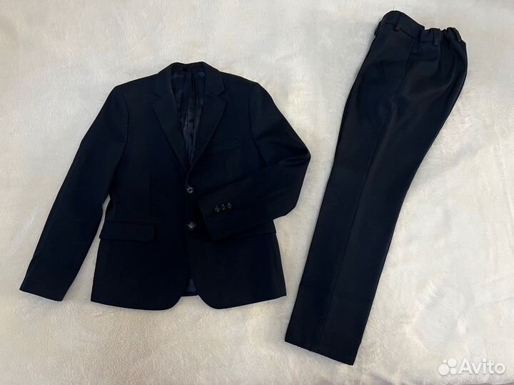 Школьный костюм для мальчика 146 синий