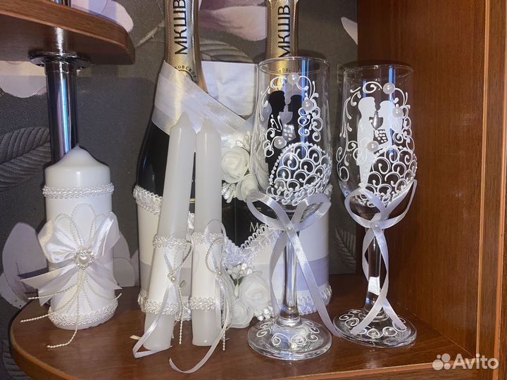 Свадебные украшения для молодоженов