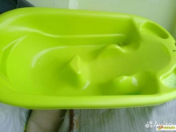 Ванночка для купания с горкой