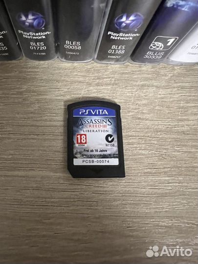 Картриджи для ps vita