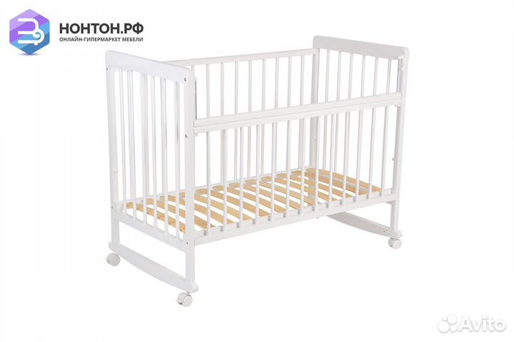 Кроватка детская Диана белая