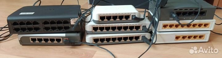 Коммутатор 5, 8, 16 портов