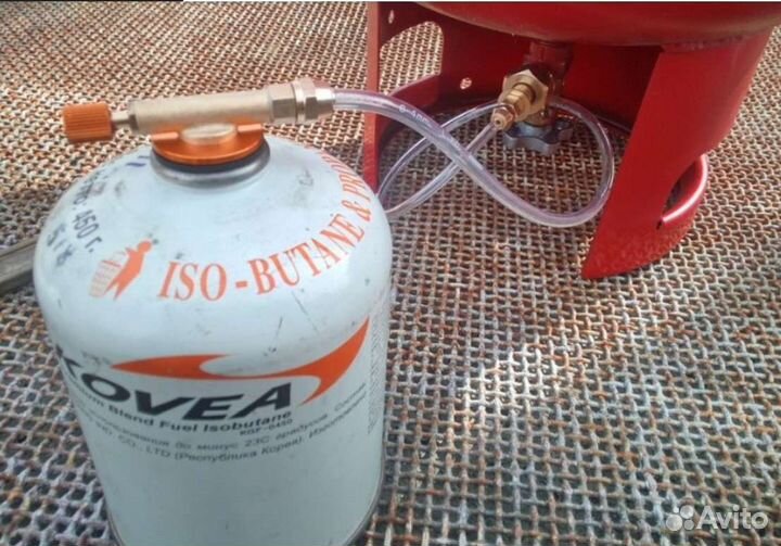 Адаптер для заправки газовых портативных баллонов