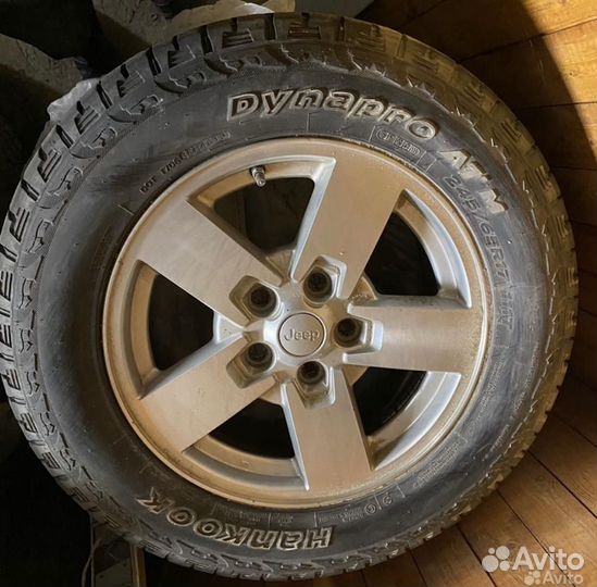 Шины и диски на Jeep Commander/Grand Cherokee