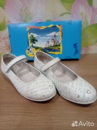 Туфли на девочку 32 размер 