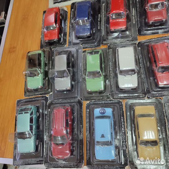 Модели Жигули разные 1:43