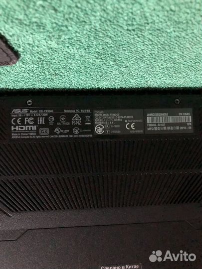 Игровой ноутбук asus tuf gaming