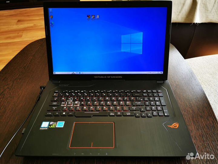 Игровой ноутбук asus rog