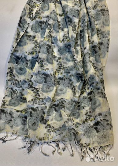 Палантины шерсть-шелк-кашемир