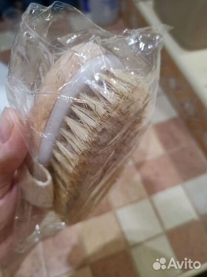 Щетка для массажа мытья новая