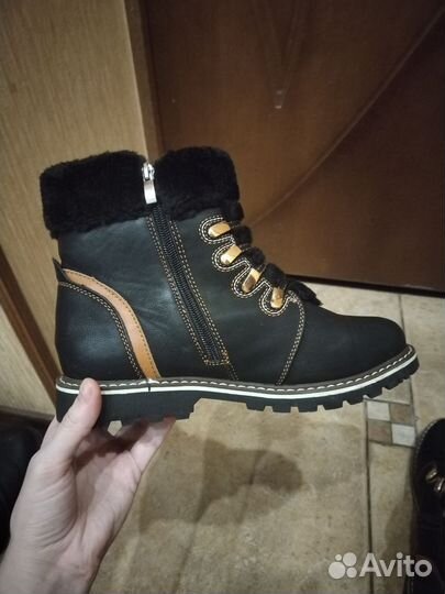 Полусапожки новые женские еврозима 39 размер
