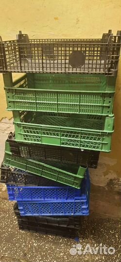 Ящики пластиковые