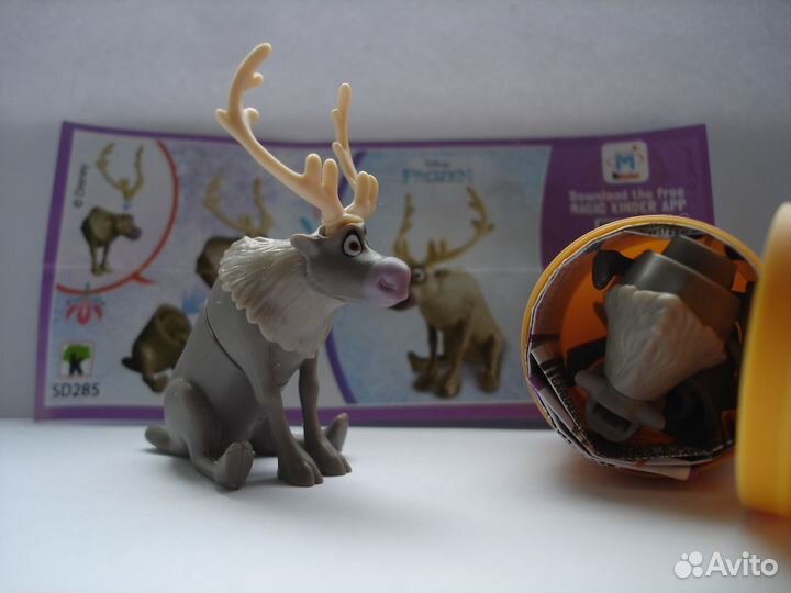 Игрушки киндер (обмен) Холодное сердце 2 2016