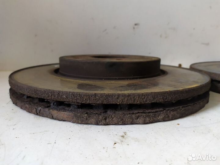 Диск тормозной передний вентилируемый Aveo (T300)