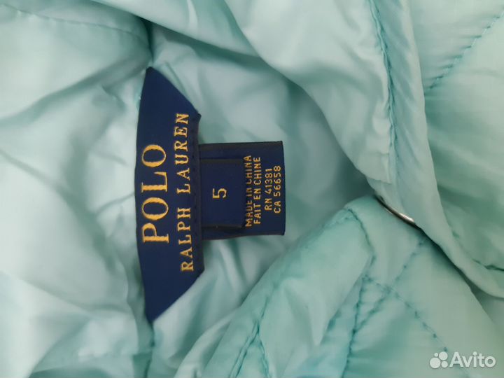 Куртка для девочки polo Ralph Lauren оригинал