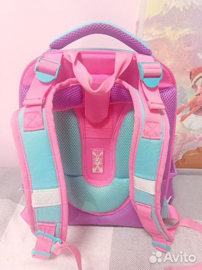 Портфель школьный для девочки Лама