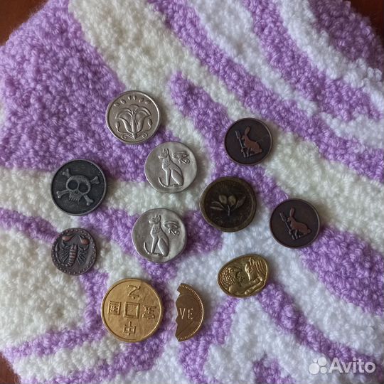 Монеты магнит