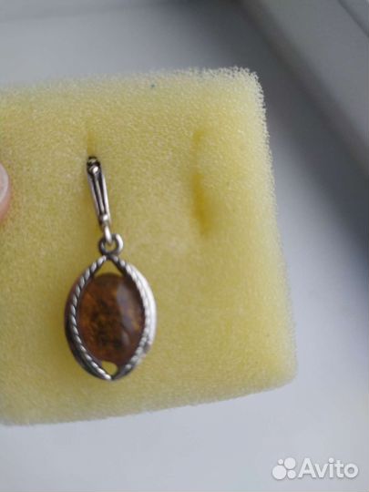 Подвеска серебро