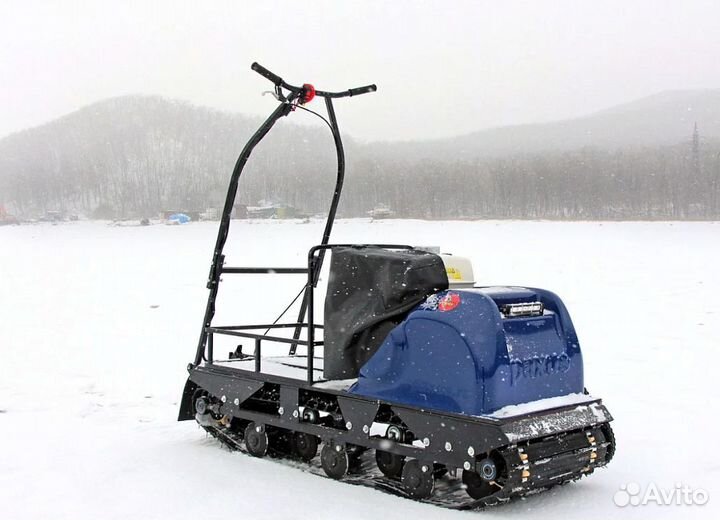 Мотобуксировщик paxus 500 13 л.с. honda