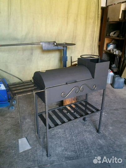 Мангал 5мм.с крышкой