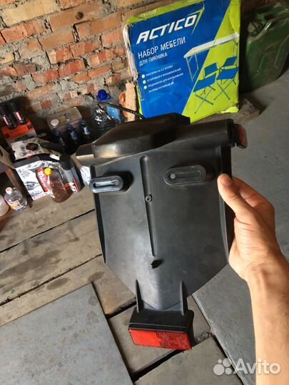 Штатный держатель номера Yamaha yzf R1