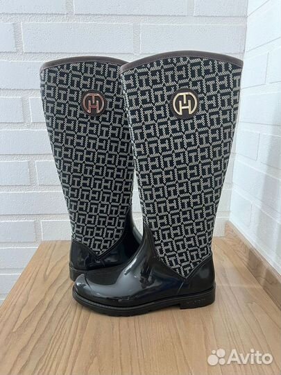 Сапоги tommy hilfiger