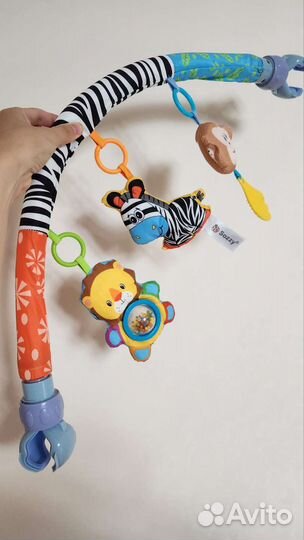 Развивающая дуга с игрушками