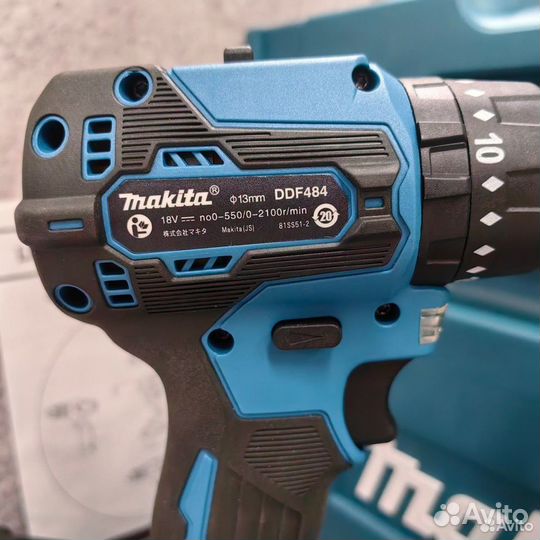 Шуруповерт Makita DDF484 аккумуляторный дрель