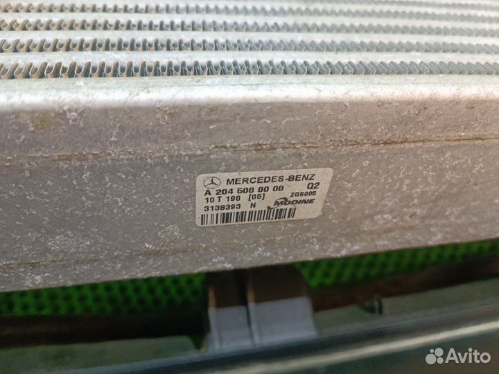 Интеркулер Mercedes Benz C200 W204 271.860 2010