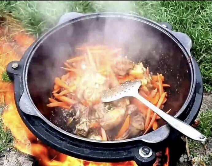 Kазан чугyнный на 12 литрoв