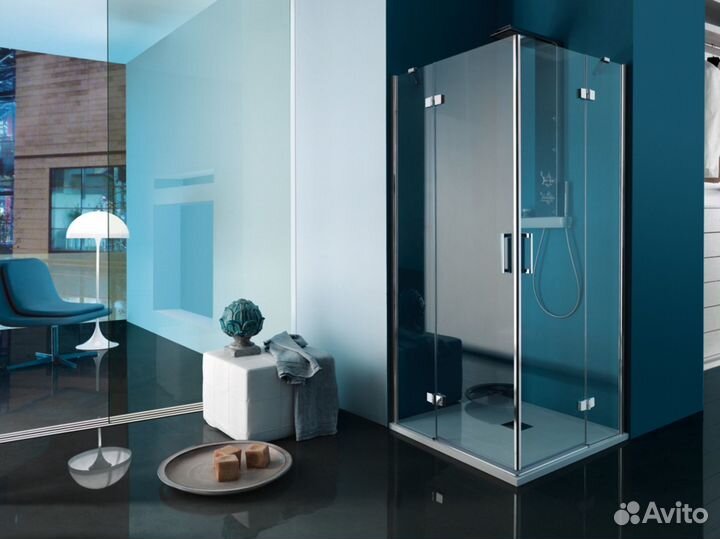 Ограждения для душа с матовым стеклом