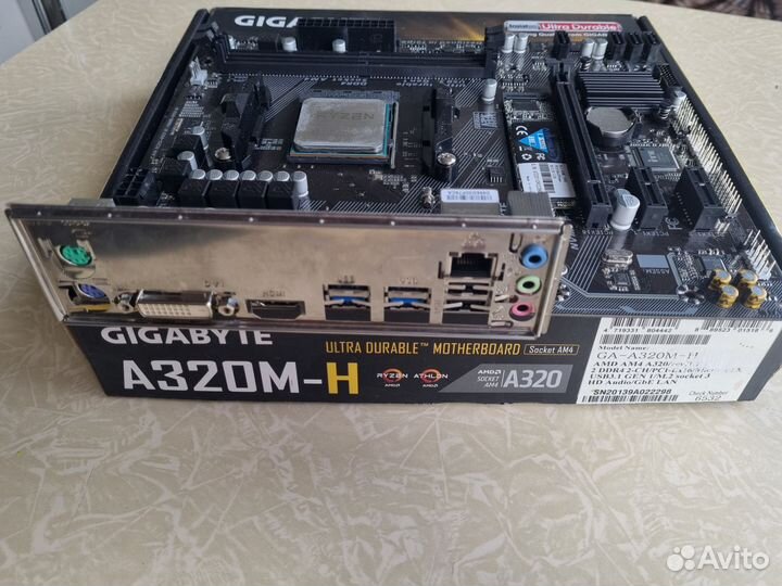 Связка A320M + AMD Ryzen