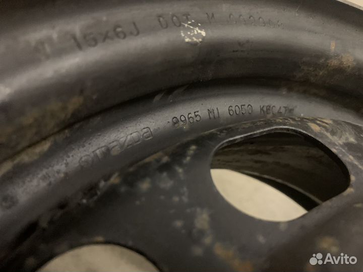 Диски штампованные 15r