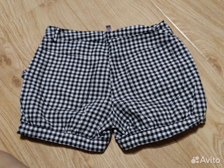 Шорты в клетку