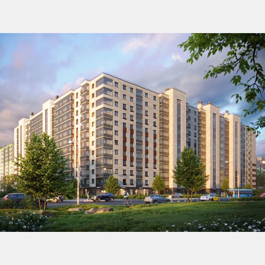 Квартира-студия, 23,6 м², 10/12 эт.