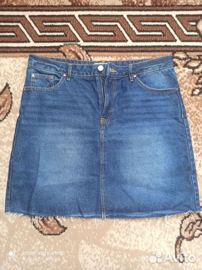 Джинсовая юбка женская