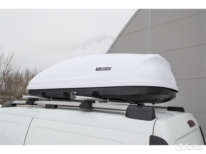 Автобокс Turino 1 410л 1770х460х810 Белый Одностор