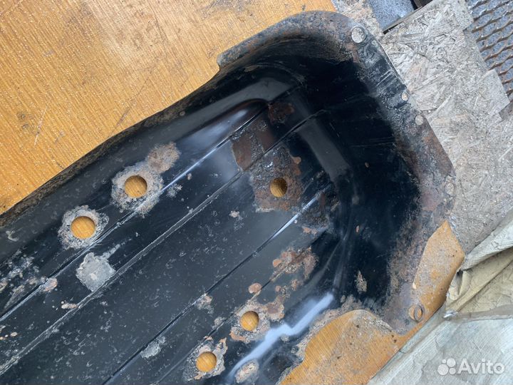 Защита бензобака Кайрон SsangYong Kyron