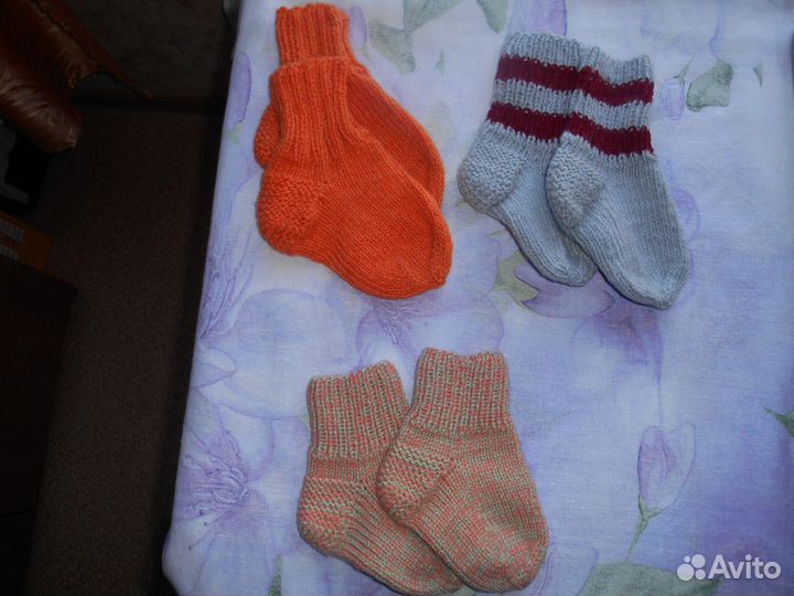 Носки вязаные