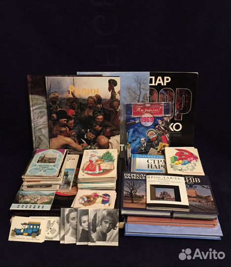 Открытки, календари, альбомы