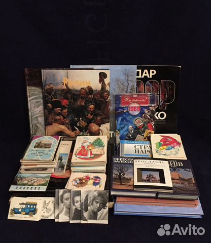 Открытки, календари, альбомы