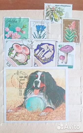 Марки разных стран, эпох, тематики (1)